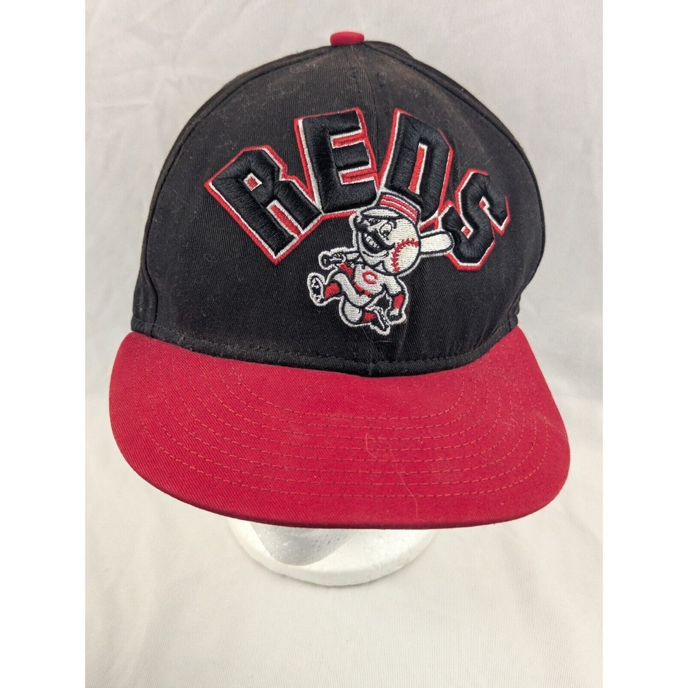 Cincinnati Reds New Era 59FIFTY Size 7 ½ Red Black Fitted MLB Cap